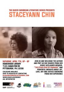 Queer Caribbean Literature Series Presents Staceyann Chin
