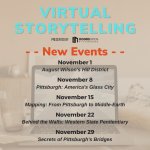 DOORS OPEN Pittsburgh: Virtual Storytelling Events