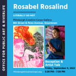Literally So Hot – Artist Talk with Rosabel Rosalind