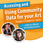 Accessing and Using Community Data for Your Art
