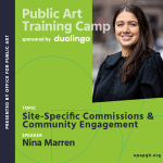 Site-Specific Commissions and Community Engagement