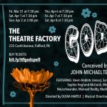 Gallery 1 - Pittsburgh theater company The Theatre Factory presents GODSPELL, the Tony-nominated rock musical based on the Gospel of Matthew