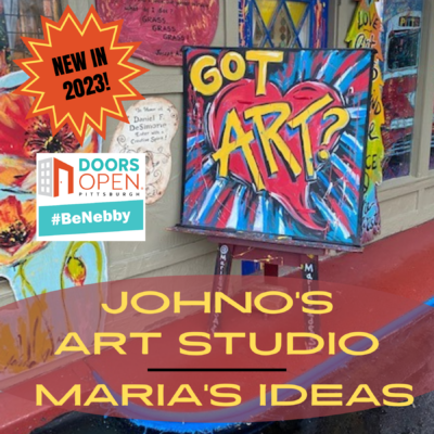 DOORS OPEN Pittsburgh Insider Tour: Johno's ART Studio and Maria's Ideas
